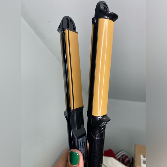 CHI Tourmaline 0.75in Ceramic 3-in-1 Hairstyling Iron – Onyx Black - Picture 9 of 9